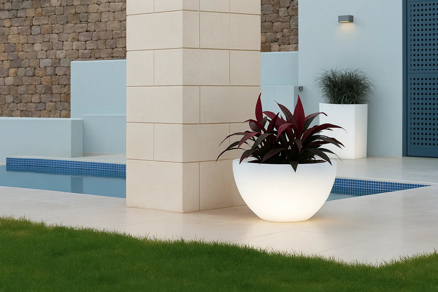 Plantebak - Sféra LED