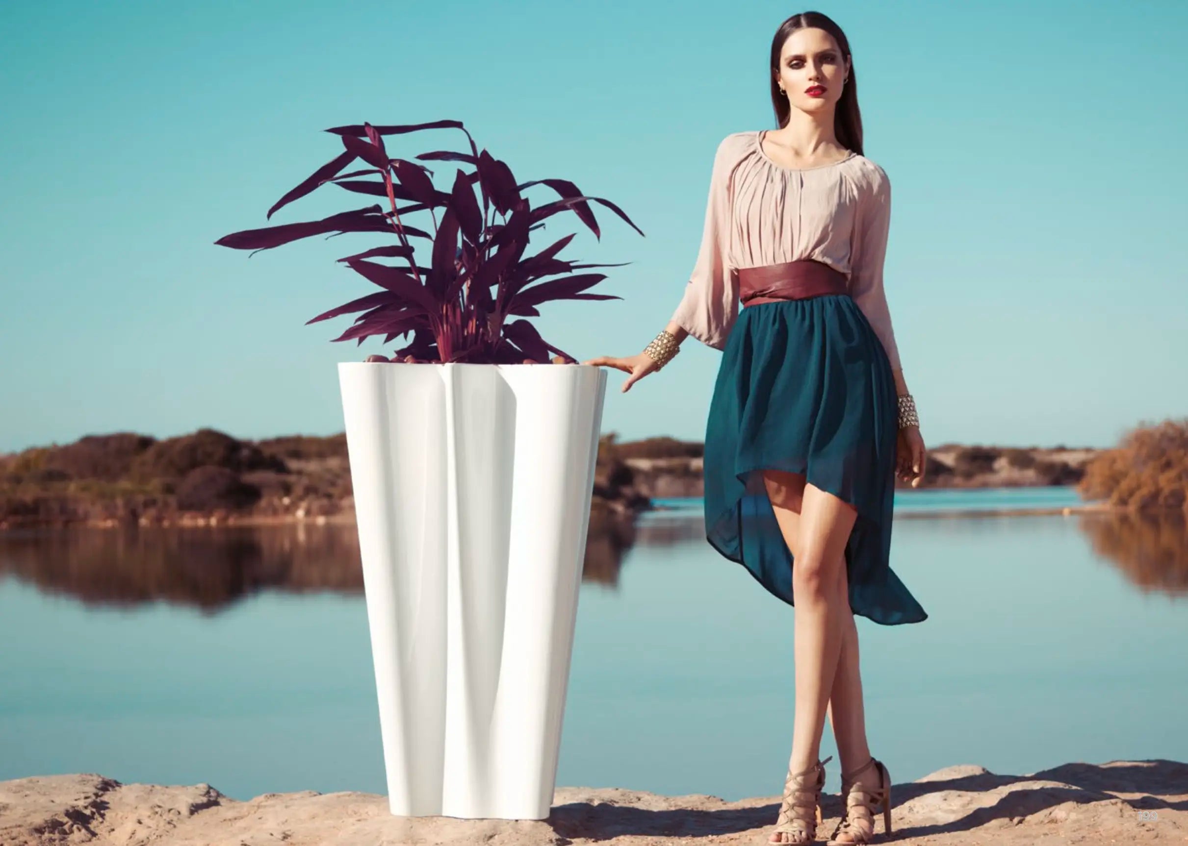 Bloempot - BYE-BYE LED