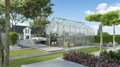 serre autoportante polycarbonate