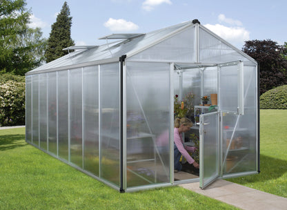 grande serre aluminium polycarbonate