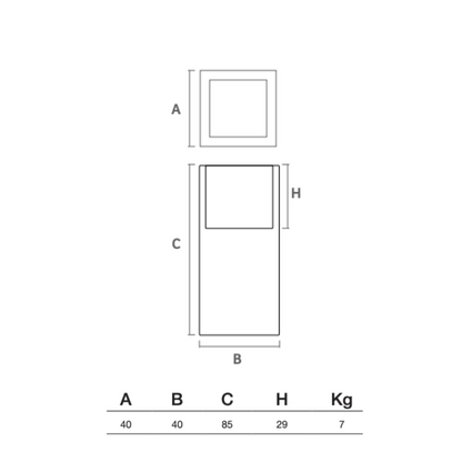 Pot - Cosmos Colonne