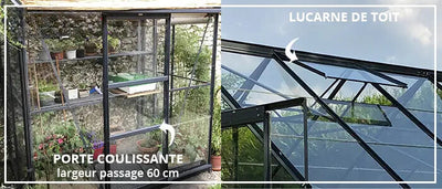 Serre - Mélissa 1,7m²