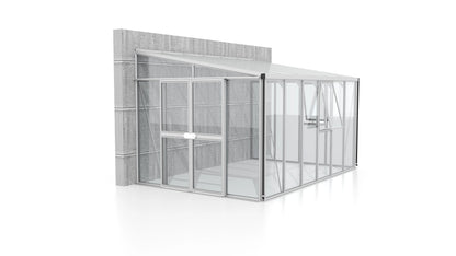 demi serre adossée monopente