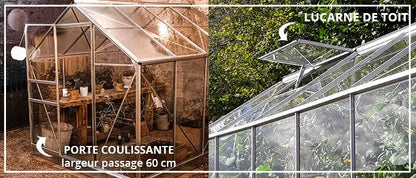 Serre - Allium 3,7m²