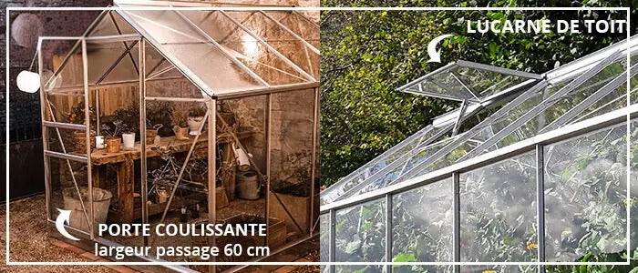 Serre - Allium 3,7m²