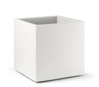 Pot Cosmos Cubo - 35x35x35 cm / Blanc - Pot de Fleurs Carre