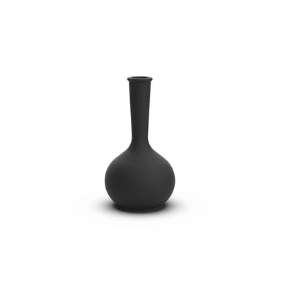 Pot de fleurs Chemistube, Flask, 65 cm, coloris noir, sur fond blanc