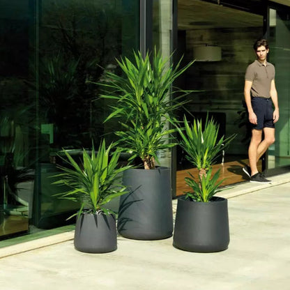 pot fleurs ulm rond vondom