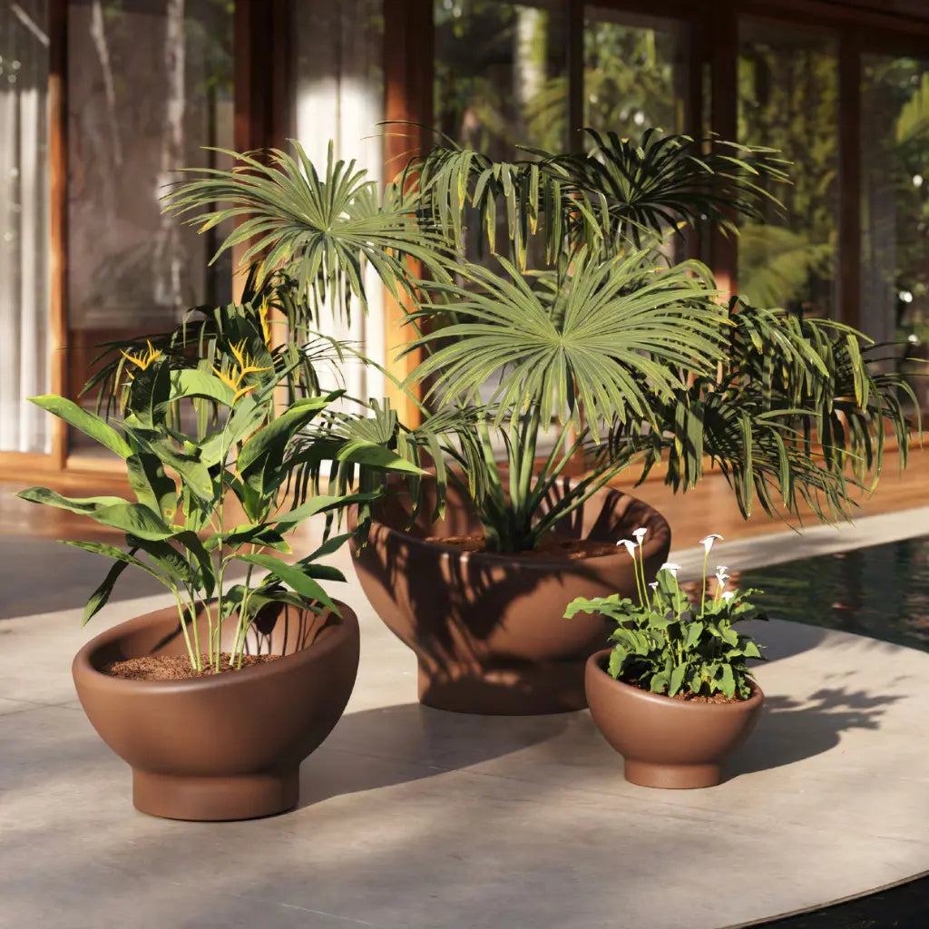 pot de fleurs luna Vondom