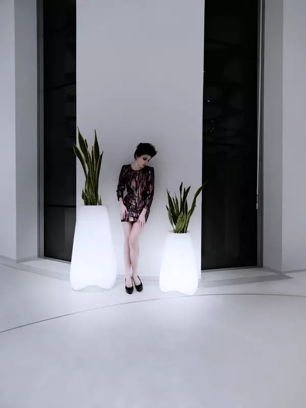 pot de fleurs led design exterieur vondom 