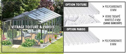 Serre Essentia 14,30 m² - Serre Rigide