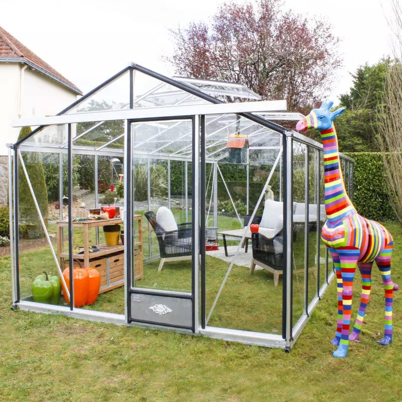 Serre Essentia 16,40 m² - Serre de Jardin Verre Trempé