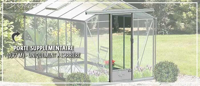 Serre Essentia 18,70 m² - Serre Verre de Sécurité