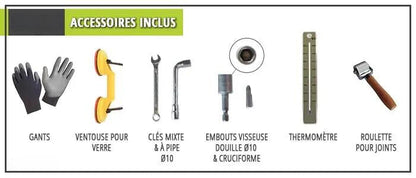 Serre Essentia 7,3 m² - Serre Essentia - Garantie 12 ans