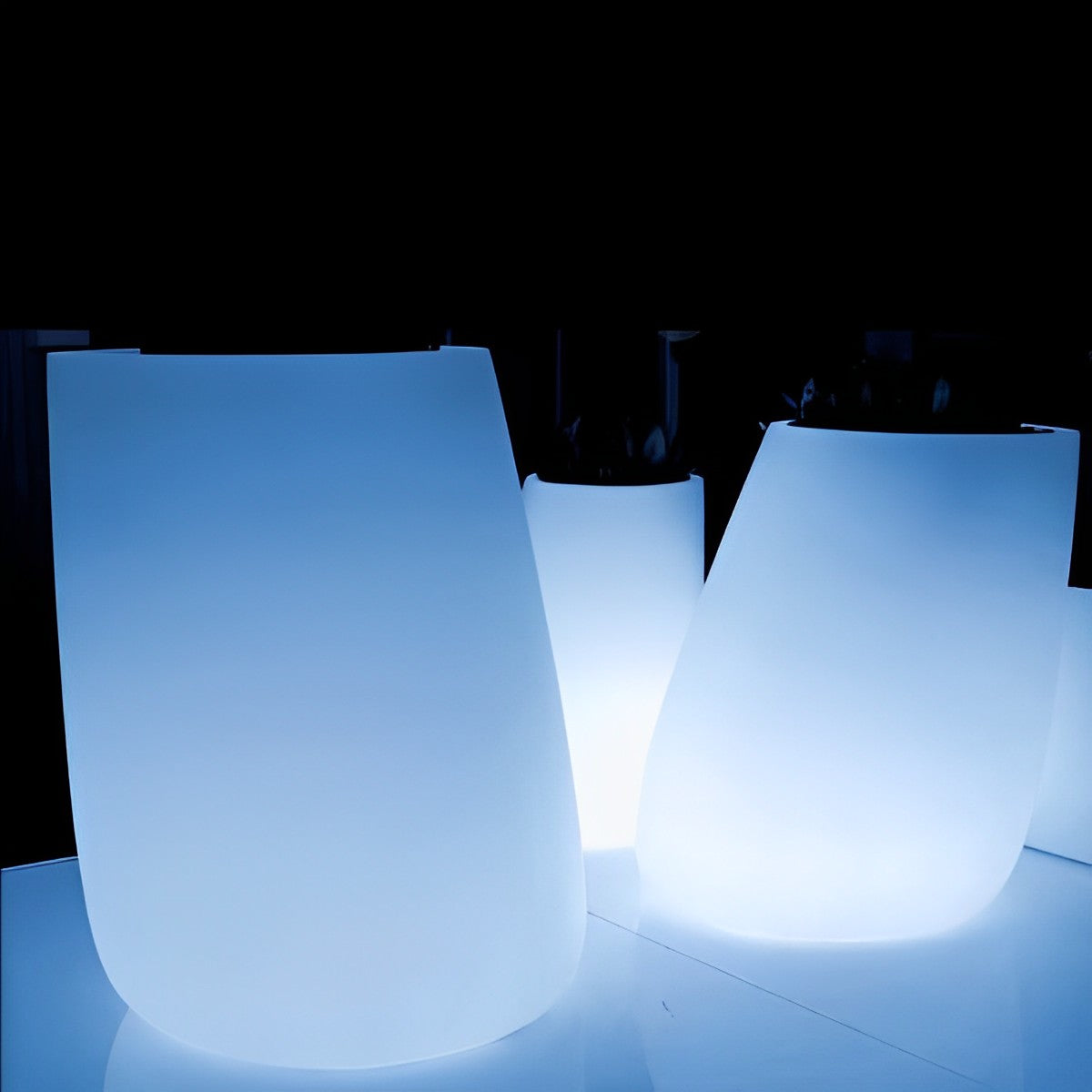 Bloempot - Stone LED