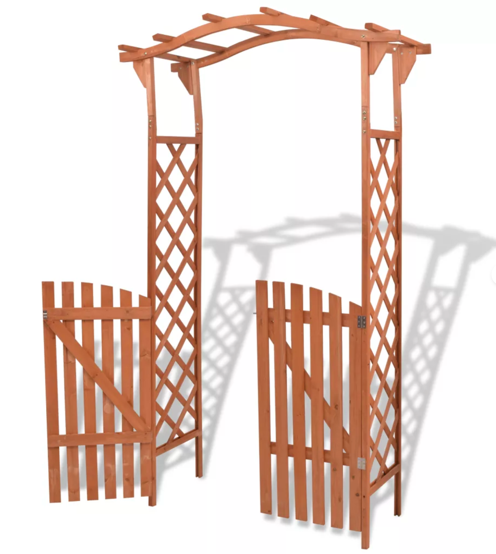 Arche de Jardin en Bois avec Porte