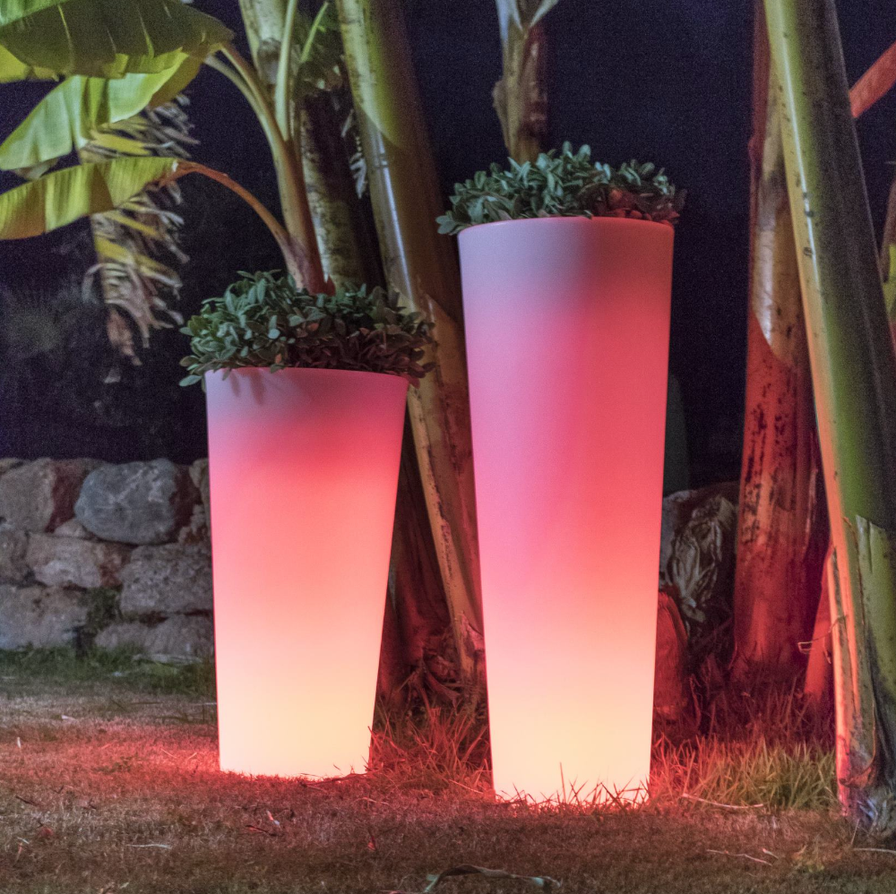 pot led rouge