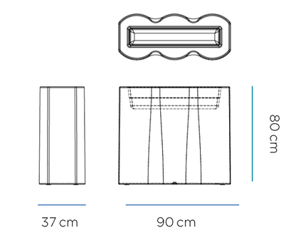 Jardinière - Palmera LED