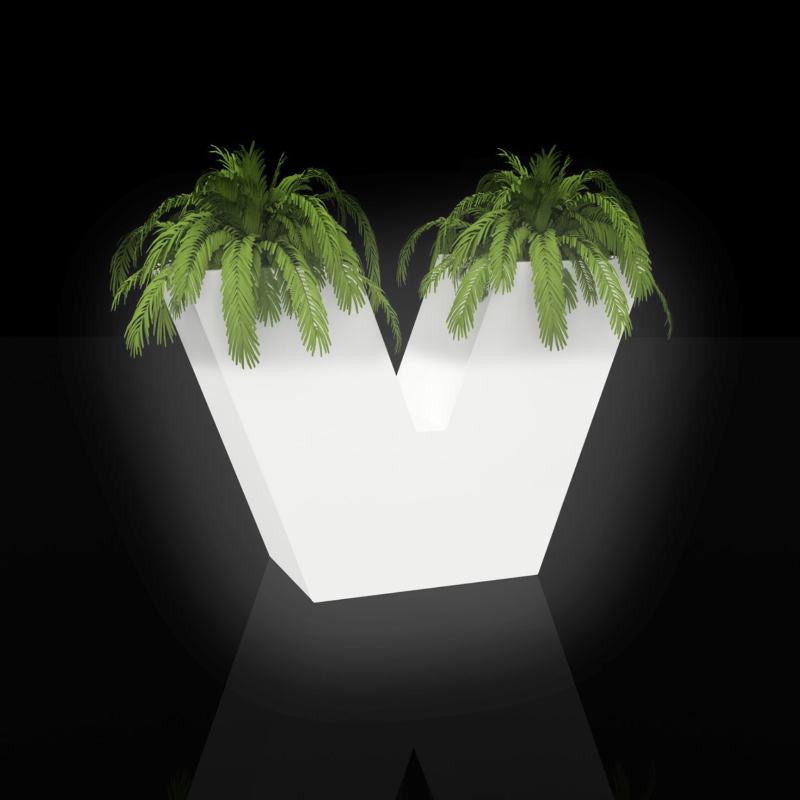 jardiière led lumineuse