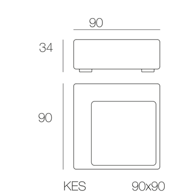Plantenbak - Kes LED