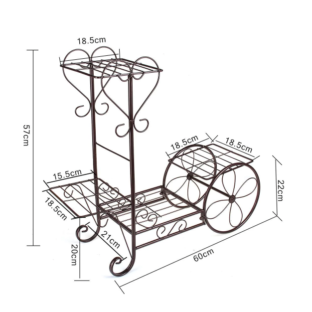 Chariot à Fleurs <br> Service Végétal