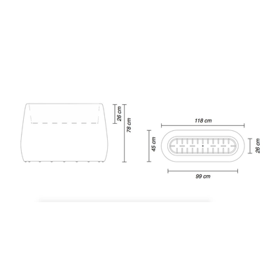 Jardinière - Pandora LED