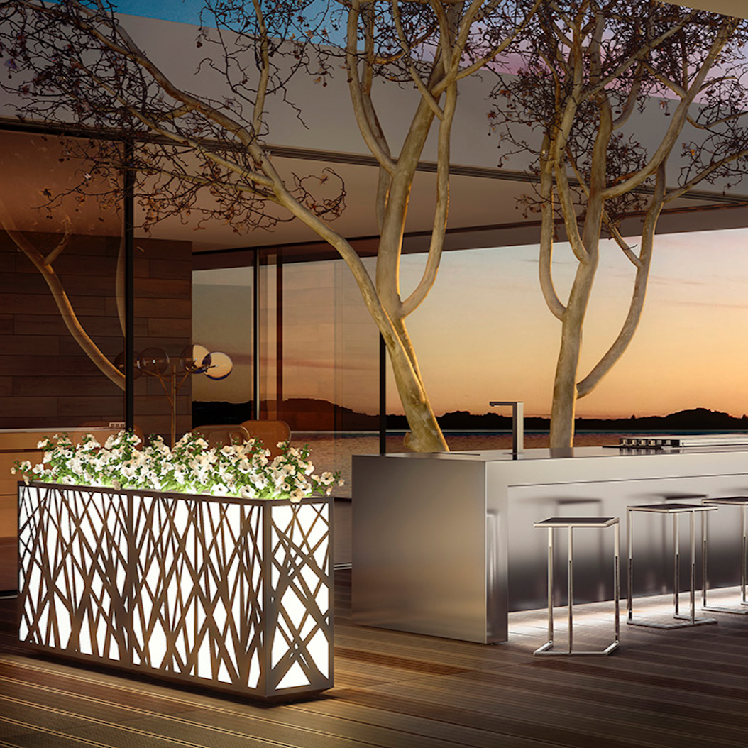 jardinière brise vue terrasse