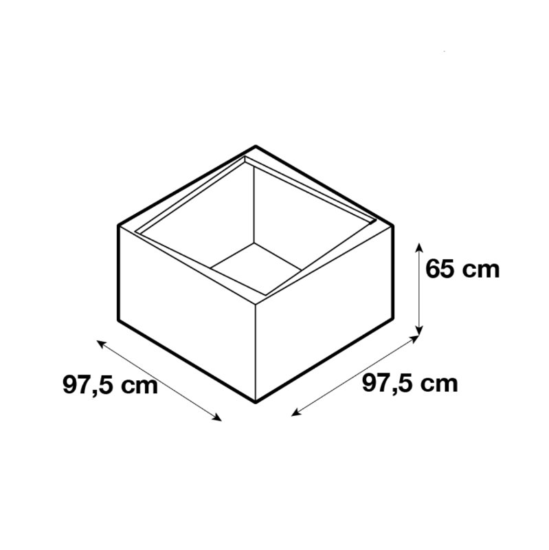 Jardinière - Kubik