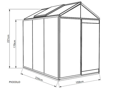 Serre - Piccolo 3,5m²