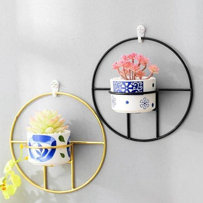pot de fleur mural ceramqiue