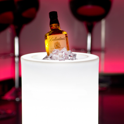 Bloempot - Cilindro Alto LED