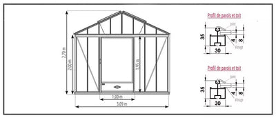 Serre - Luxia 11,80m²