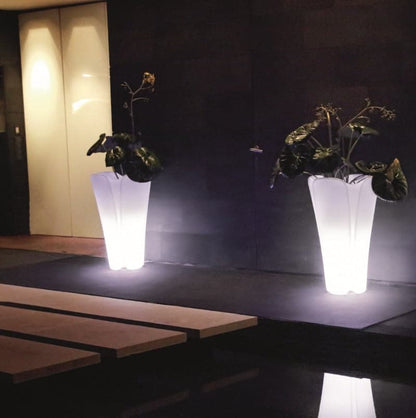 gros cache pot lumineux