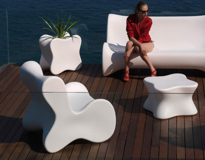 jardiniere design blanche