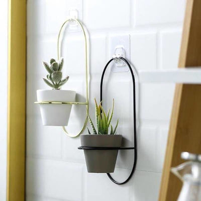 pot de fleur mural design