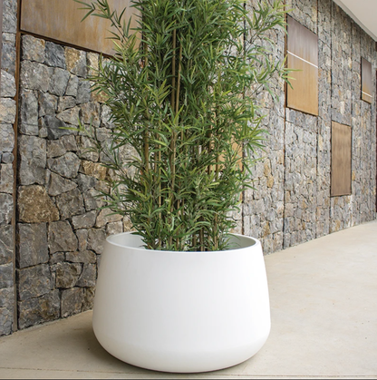 pot blanc diamètre 80 cm