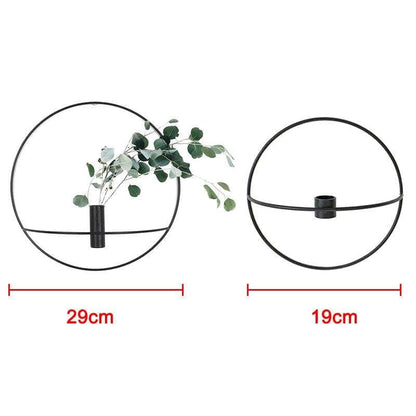 Pot de FleursMural <br> Fer Forgé Design