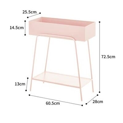 Cache Pot sur Pied <br> Retangolo