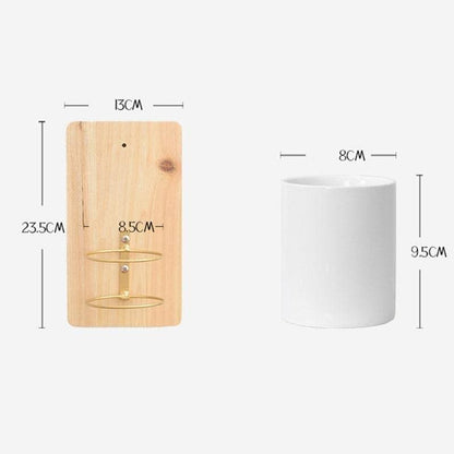 pot de fleurs à accrocher