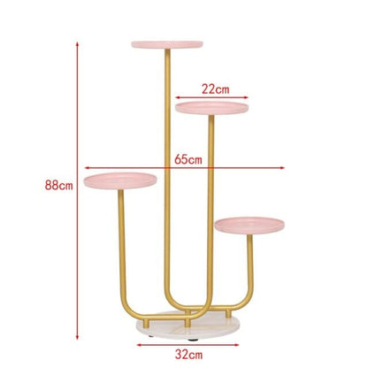 Présentoir Pots de Fleurs - Arbre Scandinave