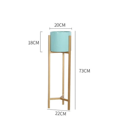 Porte Plante Doré <br> Goldy