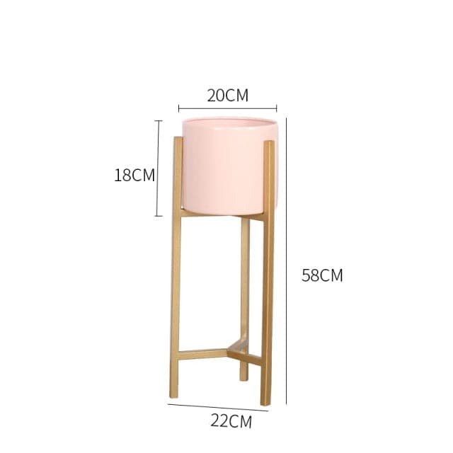 Porte Plante Doré <br> Goldy