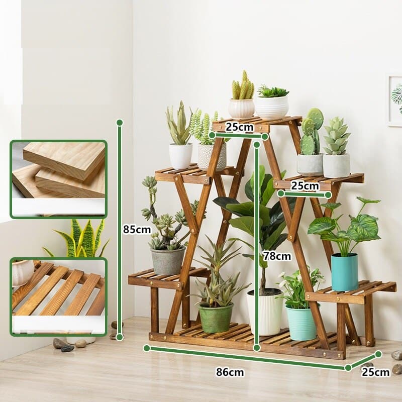 Support Plante en Palette - Savane