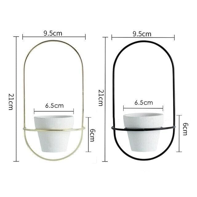 Pot de Fleurs Mural <br> Design Scandinave (x2)