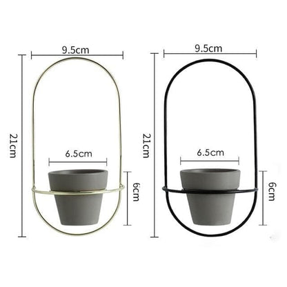 Pot de Fleurs Mural <br> Design Scandinave (x2)