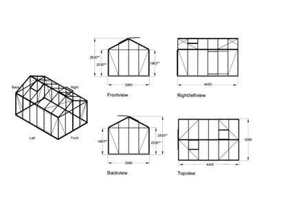Serre - Léonie 13,61 m²