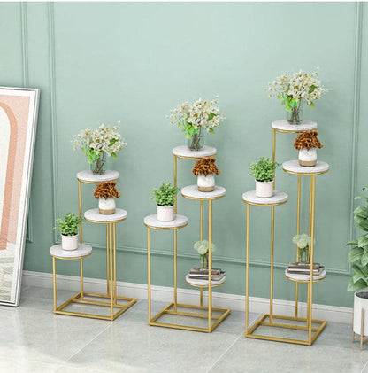 support-plante-marbre