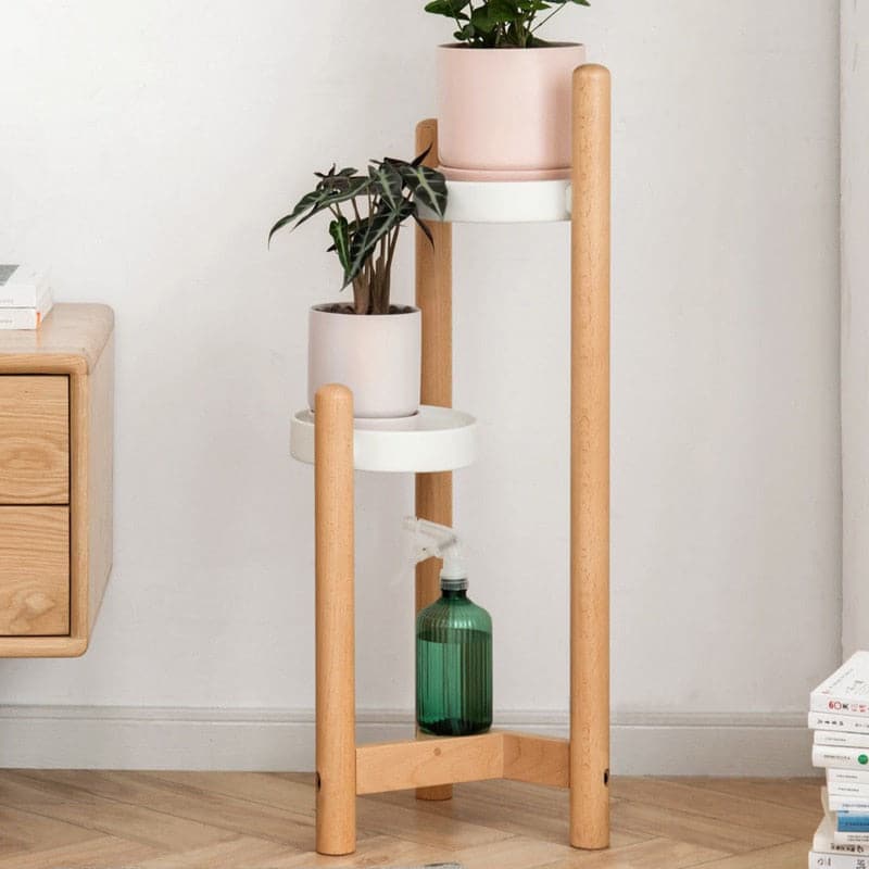 support-plante-sur-pied-bois