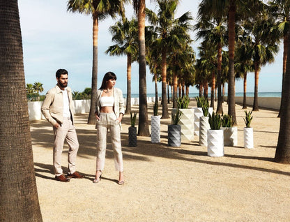 vase exterieur geometrique